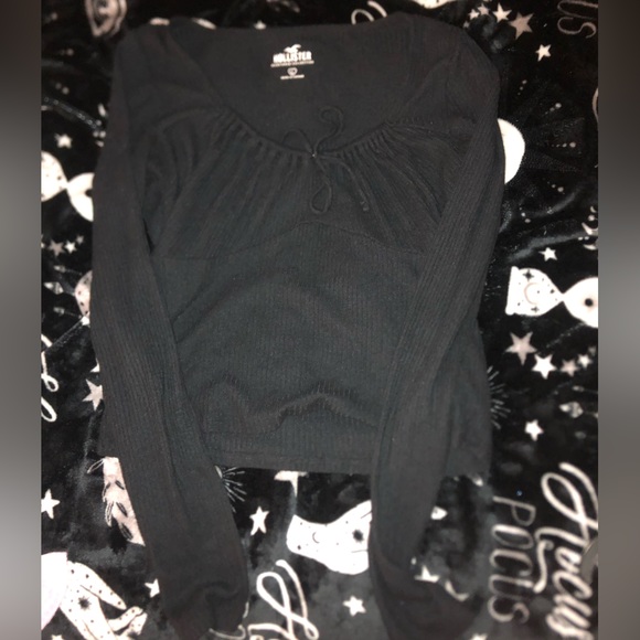 size large hollister cozy ribbed top - Picture 1 of 2